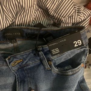 Kendall and Kylie cropped jeans